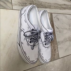 Custom Cartoon Vans